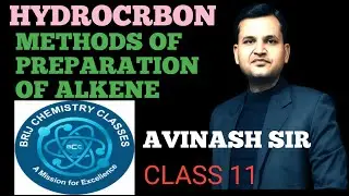 HYDROCRBON CLASS 11/neet/iit methods of preparation of alkene 