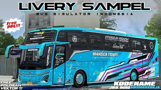 Livery Custom Kodename Jetbus5 MNxMGxKJA || Free Polosan vektor dan PPL ‼️