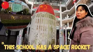 I Found an Aerospace Rocket in this Chinese School | Longang High School Tour
