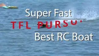 Super high Speed TFL 1106 Pursuit Best Brushless RC Racing Speed Boat with Self Righting Version