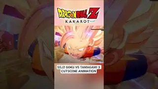 (DLC 7) SSJ2 Goku VS Tamagami 3 Animated Cutscene! - Dragon Ball Z: Kakarot
