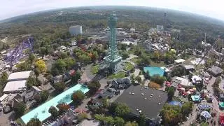 Aerial Cincinnati and Northern Kentucky. Phantom 2 Vision Plus.