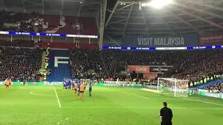 Ruben Neves Freekick vs Cardiff City (2018)