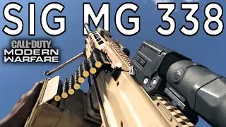 SIG Sauer MG 338 (RAAL MG) on Modern Warfare Gameplay (PS5)