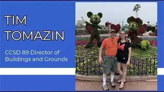 Celebrating Tim Tomazin, CCSD 89 Director of Buildings and Grounds