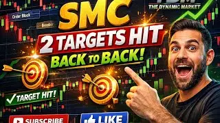 🔥 SMC TRADING | 2 TARGETS HIT BACK TO BACK 🎯📈