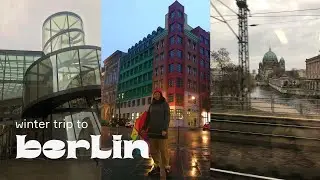 Зимнее соло путешествие в Берлин | German vlog 2020 February