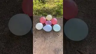 Satisfying Water Balloon Pop 💥 Anti - Stress