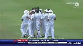 Pakistan Lowest Score in test cricket history all team out in just *49* runs.