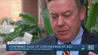 Confirmed case of coronavirus at ASU