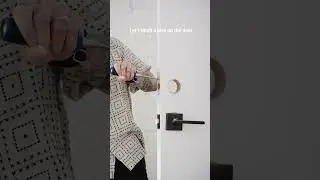 🔒 DIY Door Lock Install (Cordless Power!)