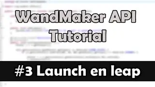 WandMaker API tutorial: #3 Launch en leap