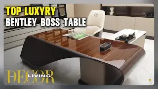 Top Luxury Furniture -Boss office Furniture table chair - Bentley Style - Custom Furniture