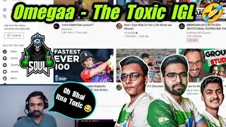 Mazy Reaction On Soul Omega - The Toxic IGL 🤣 🚀 🔥