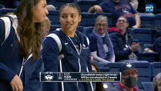 UPDATE: Azzi Fudd In CRUTCHES From Knee Injury | #5 UConn Huskies Women's Basketball vs Butler