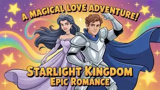 &ldquo;Starlight Kingdom: Princess & Prince Epic Love Adventure!&rdquo;#FairyTaleStory #ViralCartoon #RoyalLove
