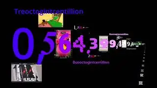 0 to Quadttuoroctogintcentillion With Sound @numberwithsounds