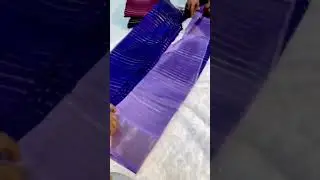 *Fabric - Beautiful heavy mysore silk saree with all over weaving #trending #onlineshopping #saree