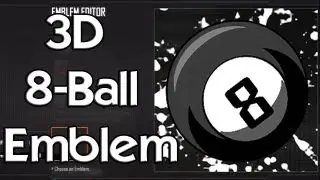 Black Ops 2 - BEST 8 Ball Emblem Tutorial (EASY)