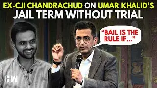 Why Umar Khalid Remains in Jail Without Trial: Former CJI D.Y. Chandrachud Explains | Jaipur LitFest