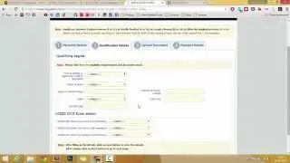 UCEED 2015  Application Form Walk-through