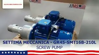 SETTIMA MECCANICA GR45-SMT16B-210L SCREW PUMP