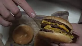 ASMR - McDonalds McDoubles Burgers