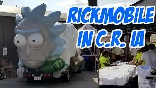 Rickmobile from Adult Swim's Rick and Morty rolls into C.R.