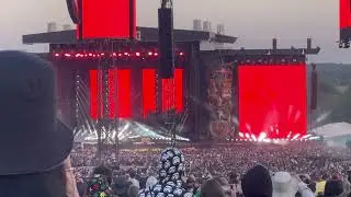 Metallica opening song Download festival UK 08th June 2023 Creeping Death