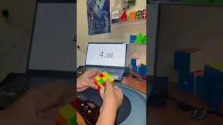 Rubiks Cube Solved in 9.46 Seconds! #shorts #rubikscube #dailysolve #fast #fyp #cubing