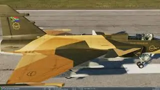 DCS Gripen Mod Display - fictional SAAF Camo Splinter Scheme