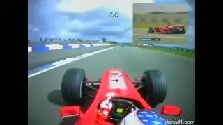 F1 &ndash; Rubens Barrichello (Ferrari V10) Onboard &ndash; Great Britain 2000
