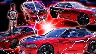 Wrap Reveal On My 345 Charger RT!! (Reckless Night Time Pov Drive)