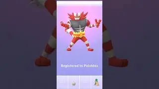 Evolving Three Star Shinny Litten to Incineroar 🤩! #pokemongo #litten #incineroar #worldofwonders