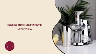 Sana 929 Ultimate Juicer Overview | Carrot Juice, Pineapple Juice & Cashew Butter