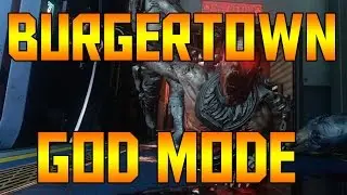 NEW EXO ZOMBIES INVINCIBILITY GLITCH ON BURGER TOWN!!!