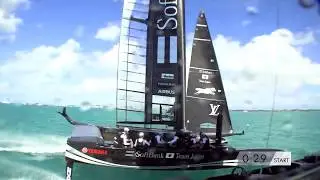 Pre-Start Collision with Land Rover BAR