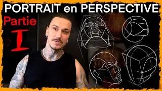 Портрет ЛУМИСА в ПЕРСПЕКТИВЕ. Часть 1/2 Структура, перспектива 👌👌👌🥸💋
