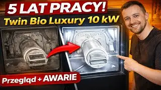 5 lat z kotłem Kostrzewa Twin Bio Luxury Compact NE 10kW  – przegląd kotła - odc.322 Dobrekotly.pl