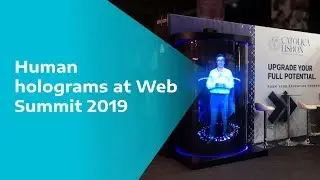 Holographic Humans at Web Summit 2019 | HYPERVSN