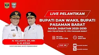 PELANTIKAN BUPATI DAN WAKIL BUPATI PASAMAN BARAT