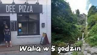 Walia w 5 godzin #deepizza #wodospad#rodzina z UK# Llangollen