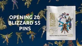 Opening 20 Blizzard Series 5 Pins!