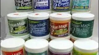 Blue Magic hair grease on relaxed hair!