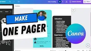 Как создать одностраничный документ на Canva: пошаговое руководство