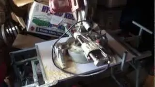 More testing of the off grid workshop system, low cost corded tool performance