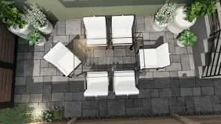 San Diego Outdoor Driveway Draft Design 5 - Design by Steve Carroll