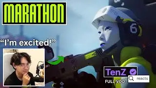 TenZ Reacts To Bungie's New Game MARATHON Reveal