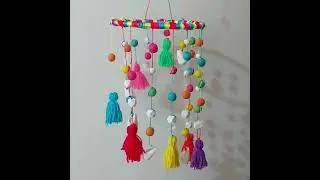 How To Make Your Own Rainbow Wind Chimes #diy #tutorial #craft
