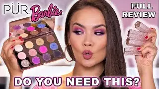 PUR X BARBIE COLLECTION FULL REVIEW | Maryam Maquillage